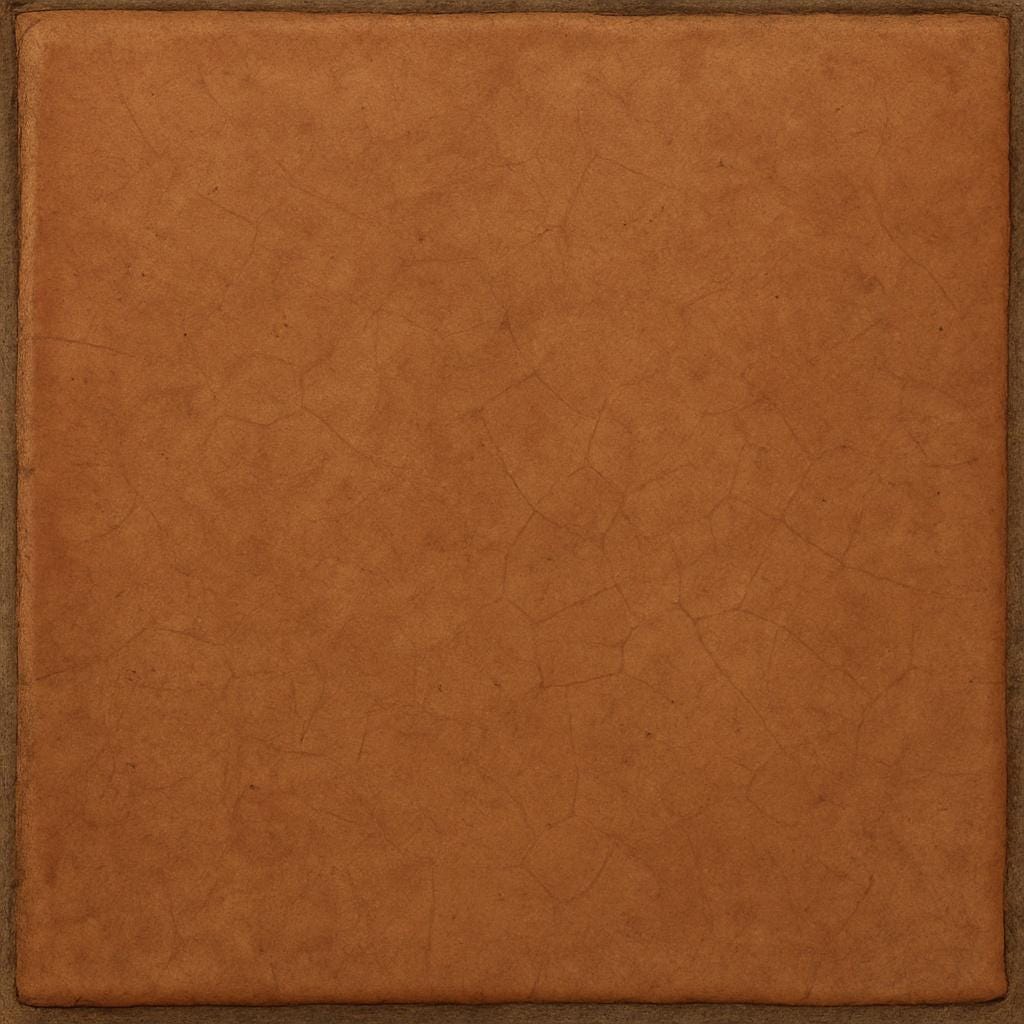 Aged terracotta peel and stick tile decals, photo 3 of 3