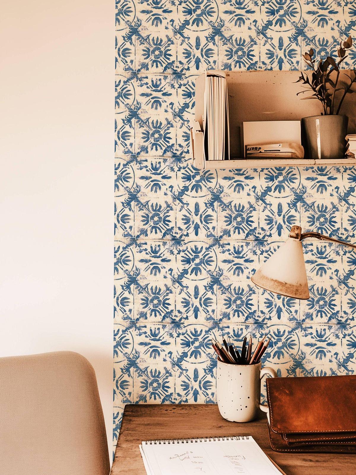 Blue Athens peel and stick tile decals, photo 8 of 8