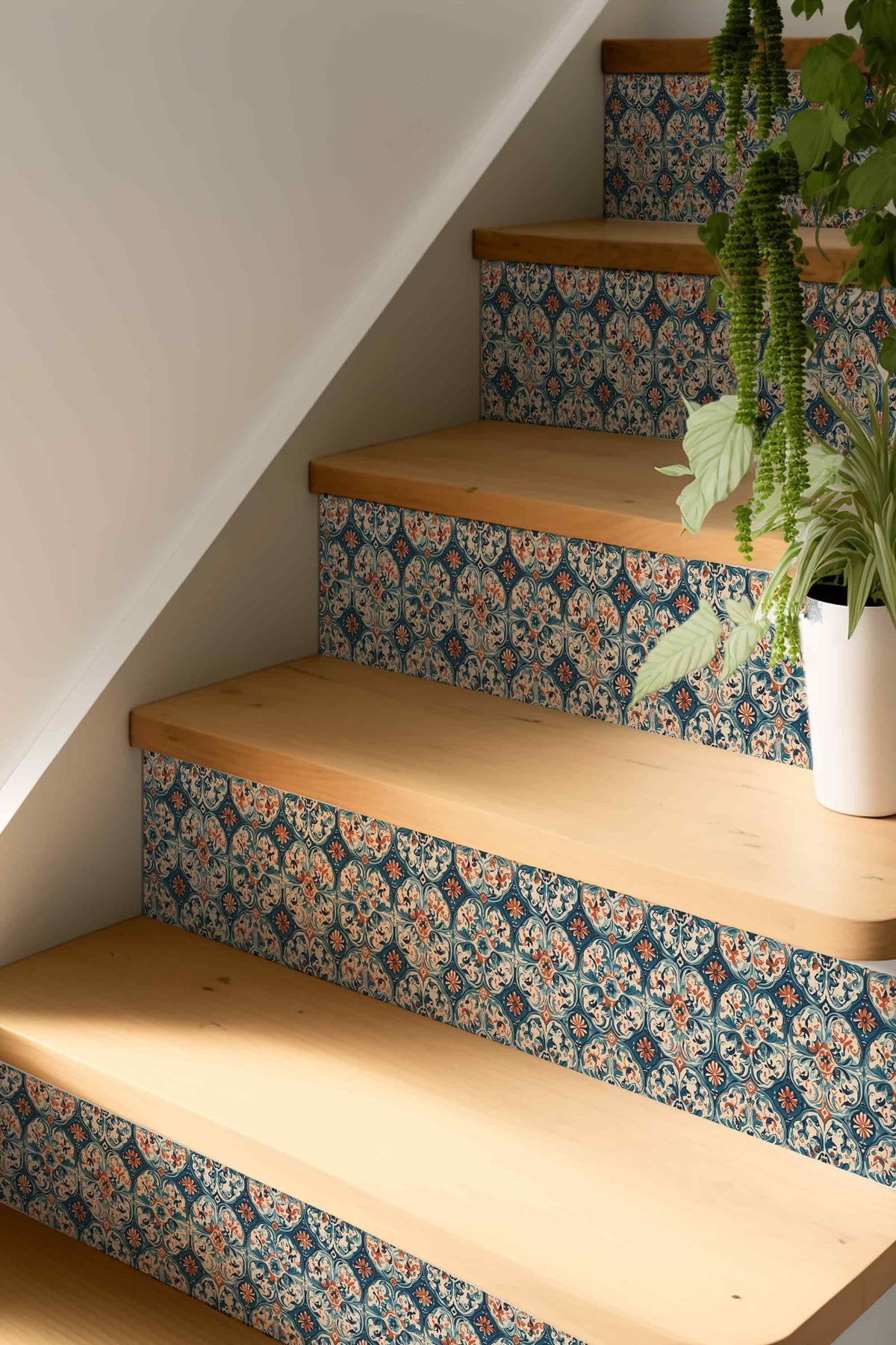 Amalfi peel and stick stair riser decals, photo 2 of 6