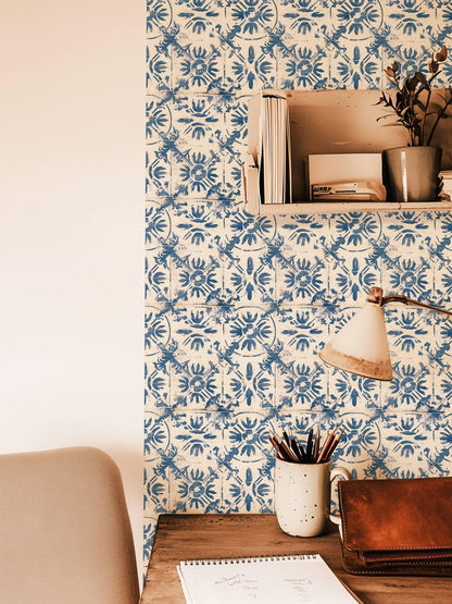 Blue Athens peel and stick tile decals, photo 8 of 8