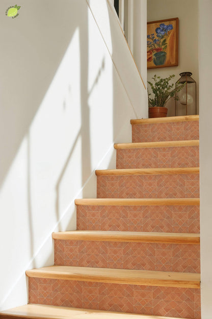 Desert Herringbone peel and stick tile decals, photo 8 of 8