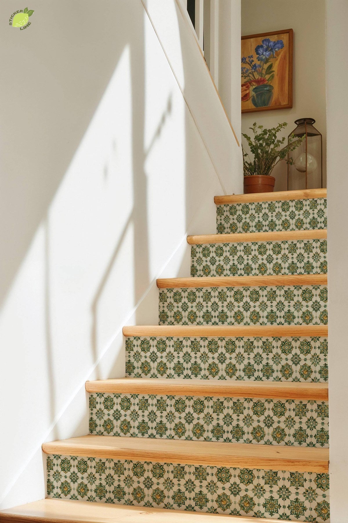 Heritage William Morris Medallion peel and stick tile decals, photo 8 of 8
