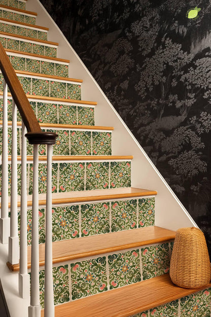 Rich Rococo peel and stick stair riser decals, photo 8 of 8