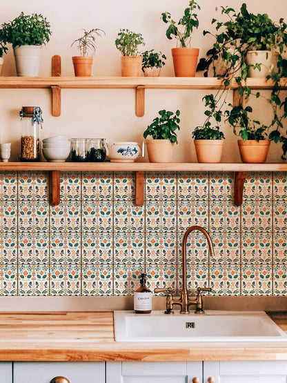 Scandinavian peel and stick tile decals, photo 3 of 8