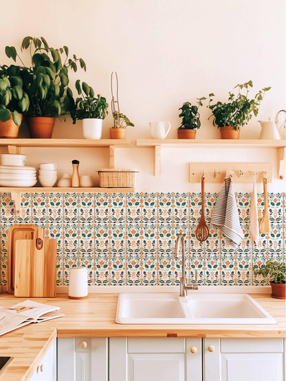 Scandinavian peel and stick tile decals, photo 5 of 8